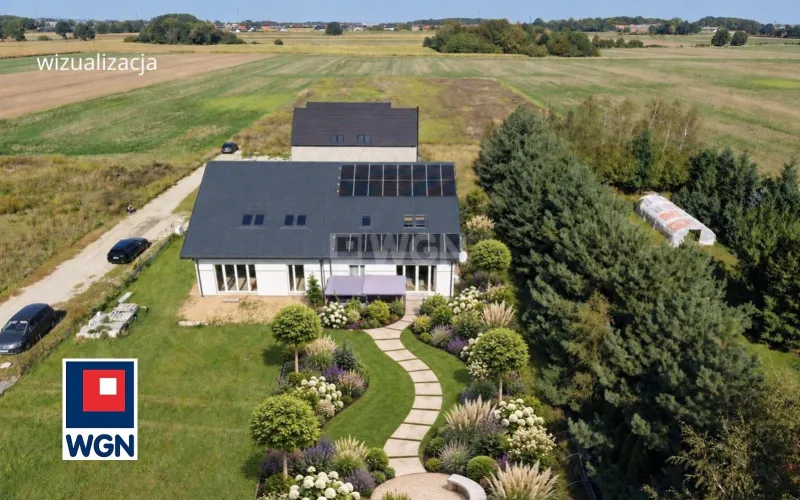 Dom na  sprzedaż Nowiny - Dom 168 m2 z garażem i działką 800 m2, Nowiny
